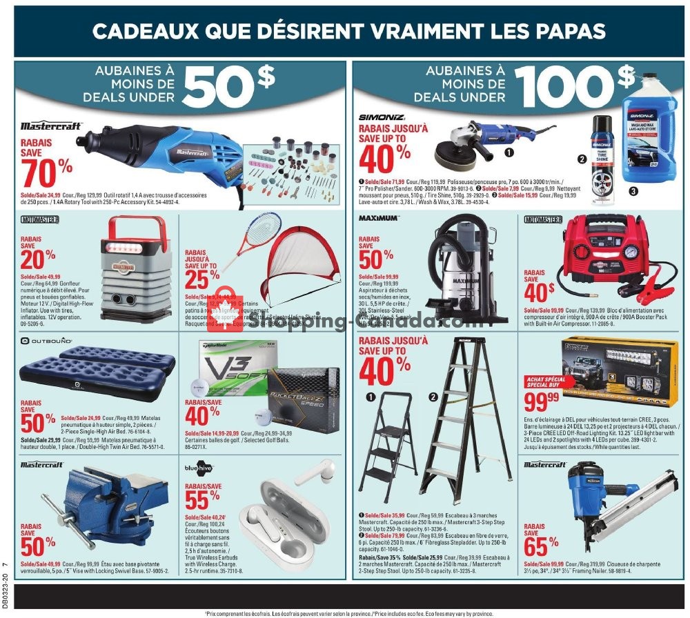 Canadian Tire flyer from Thursday May 28, 2020 to Wednesday June 3, 2020 - page 31
