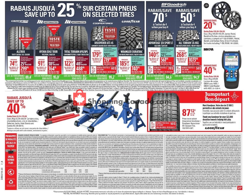 Canadian Tire flyer from Thursday April 23, 2020 to Wednesday April 29, 2020 - page 35