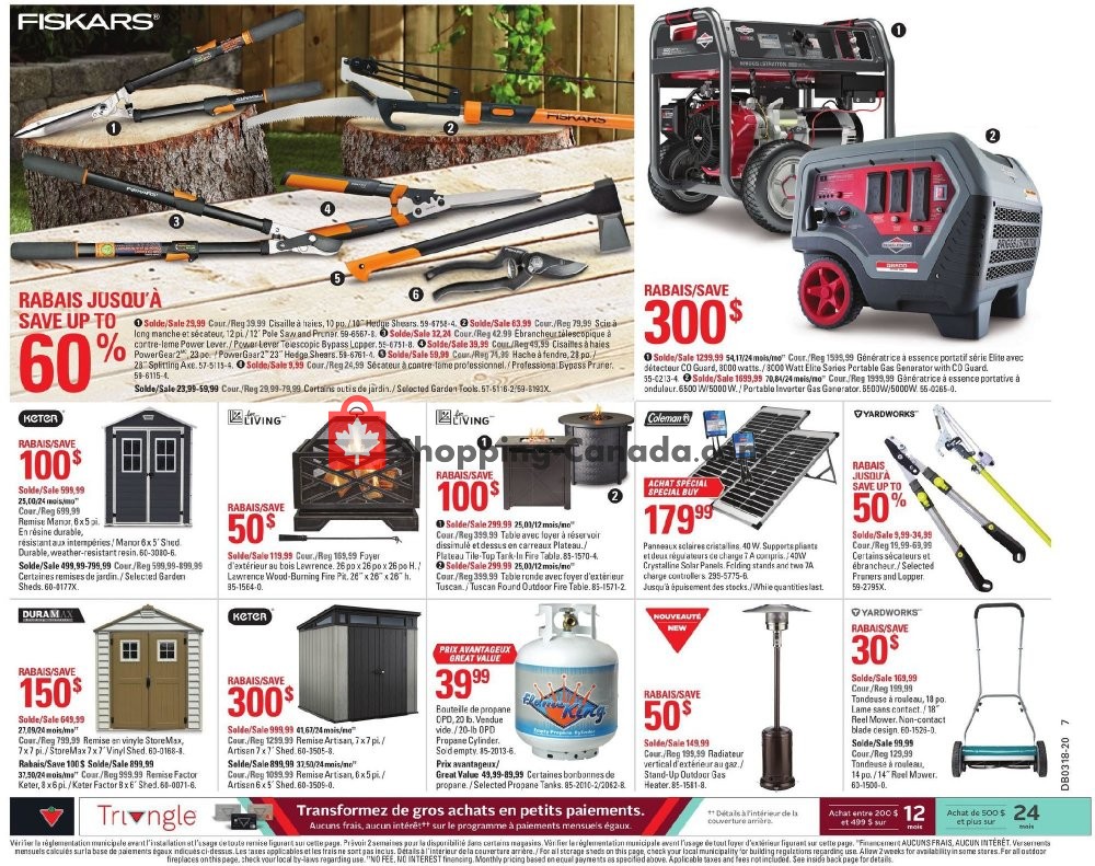 Canadian Tire flyer from Thursday April 23, 2020 to Wednesday April 29, 2020 - page 8
