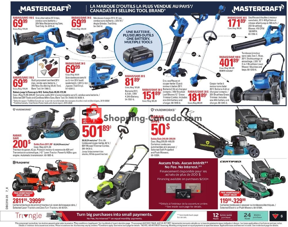 Canadian Tire flyer from Thursday April 23, 2020 to Wednesday April 29, 2020 - page 9