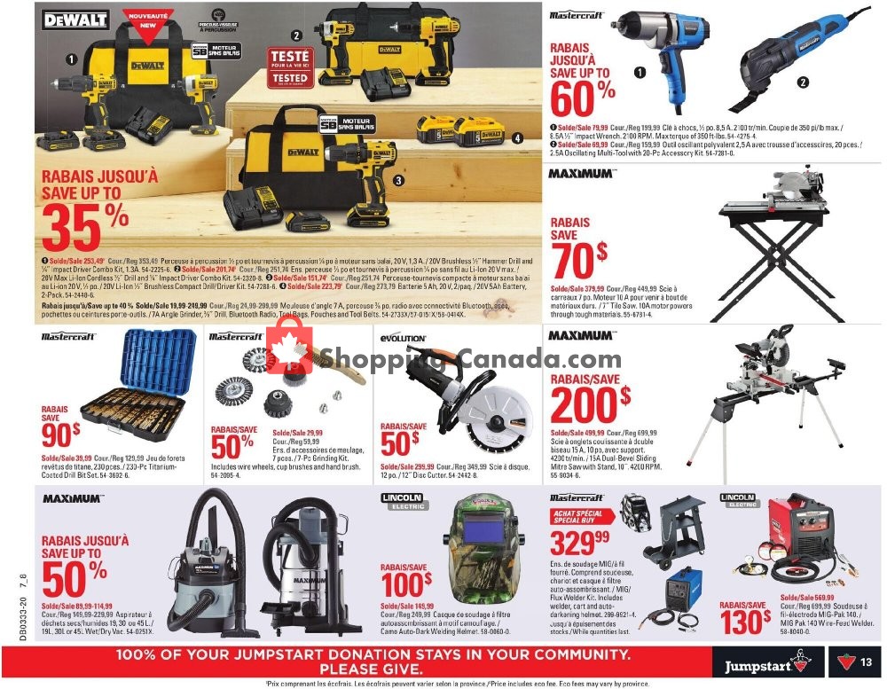 Canadian Tire flyer from Thursday August 6, 2020 to Wednesday August 12, 2020 - page 19