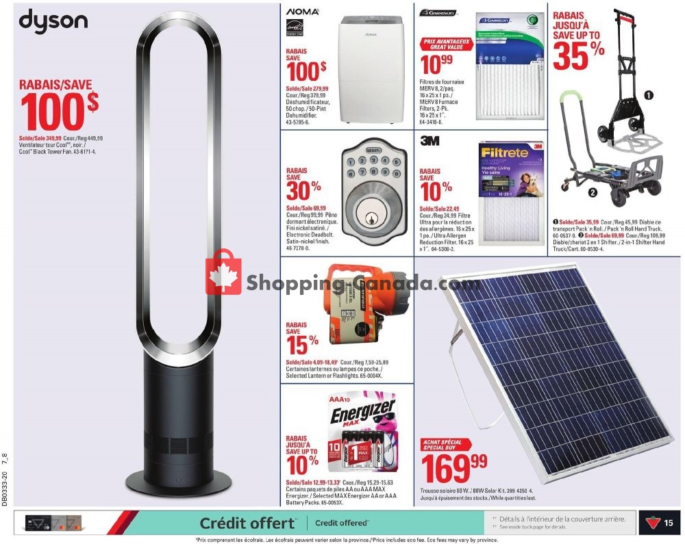 Canadian Tire flyer from Thursday August 6, 2020 to Wednesday August 12, 2020 - page 21