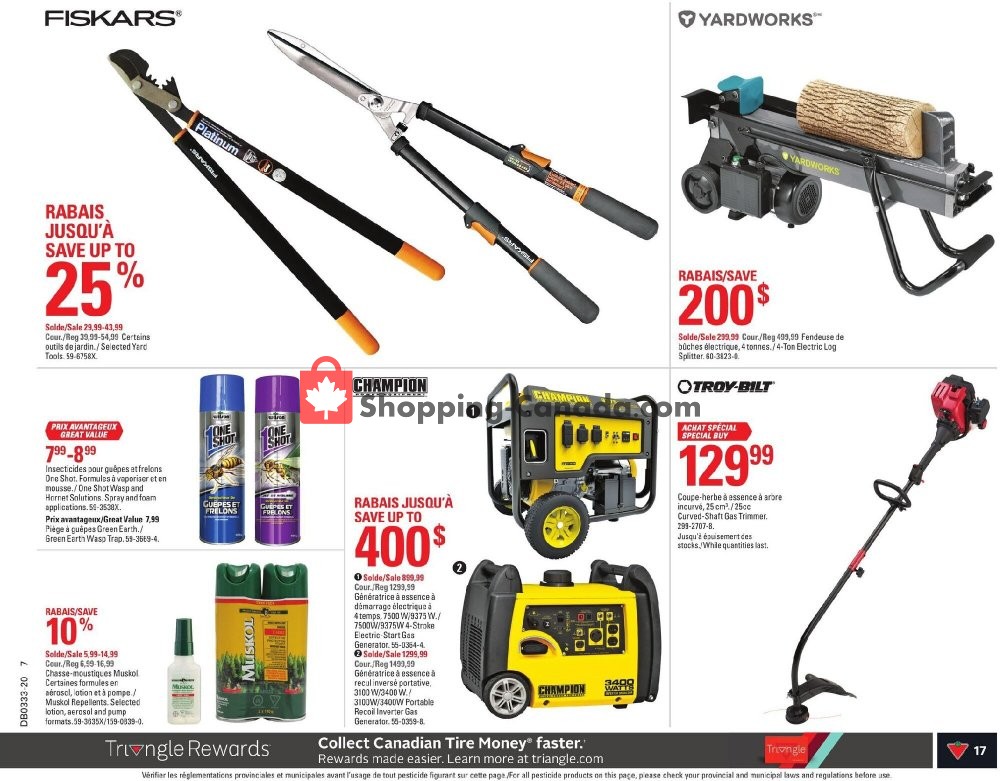Canadian Tire flyer from Thursday August 6, 2020 to Wednesday August 12, 2020 - page 24