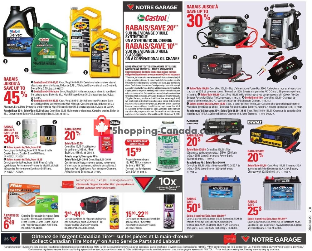 Canadian Tire flyer from Thursday August 6, 2020 to Wednesday August 12, 2020 - page 37