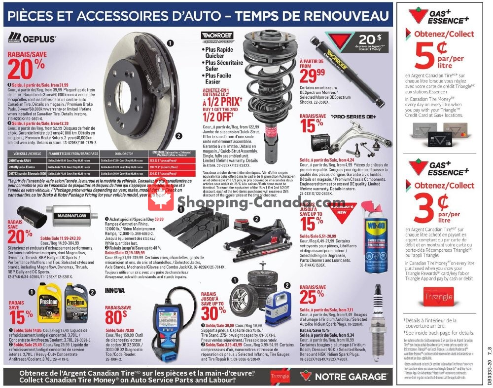Canadian Tire flyer from Thursday August 6, 2020 to Wednesday August 12, 2020 - page 39