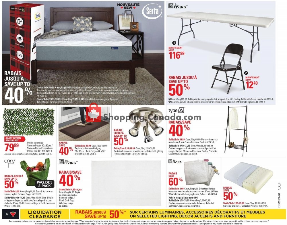 Canadian Tire flyer from Thursday August 6, 2020 to Wednesday August 12, 2020 - page 7