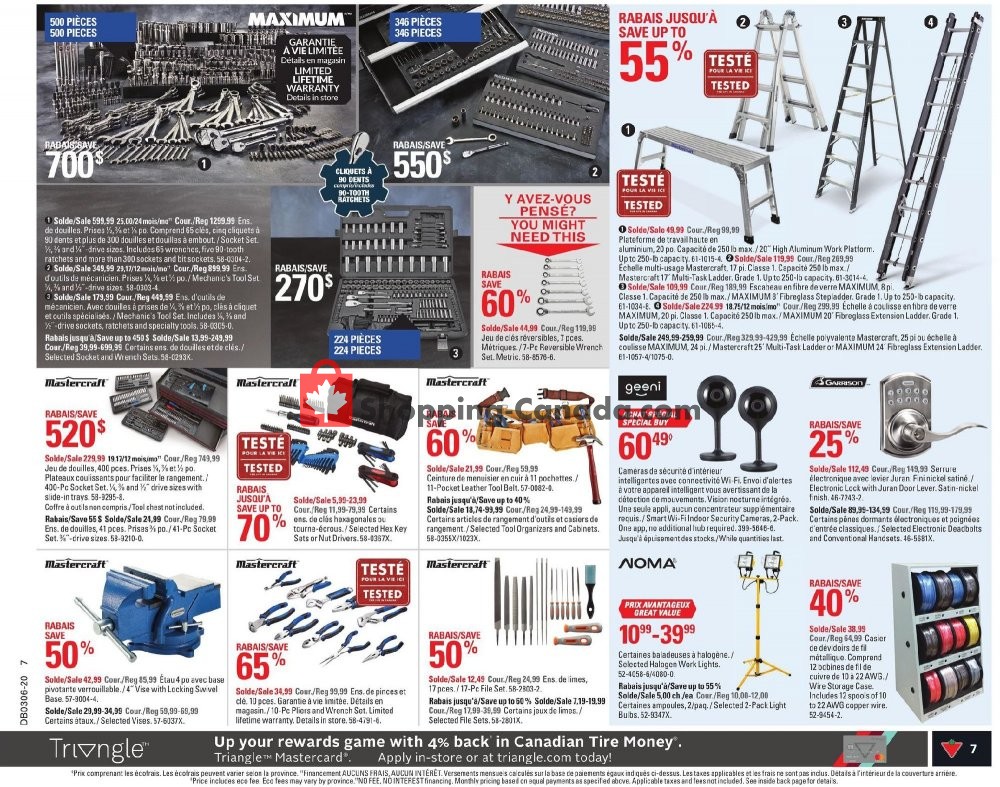 Canadian Tire flyer from Thursday January 30, 2020 to Wednesday February 5, 2020 - page 7