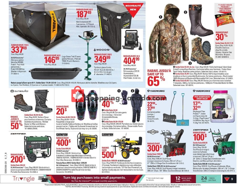 Canadian Tire flyer from Thursday January 30, 2020 to Wednesday February 5, 2020 - page 9