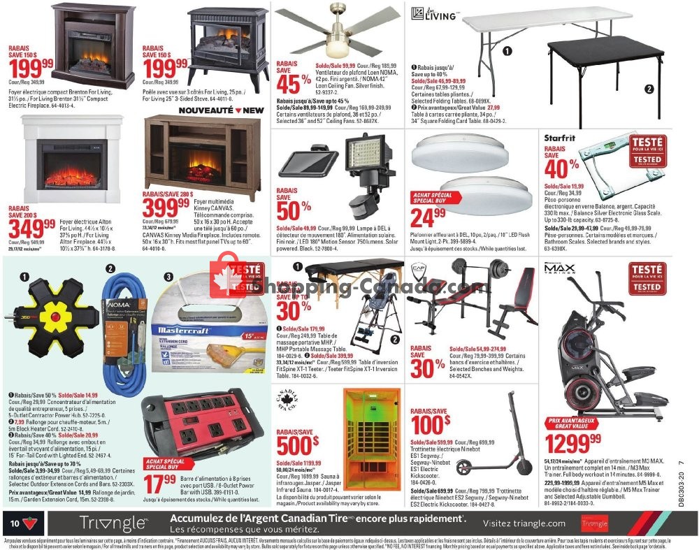 Canadian Tire flyer from Thursday January 9, 2020 to Wednesday January 15, 2020 - page 10