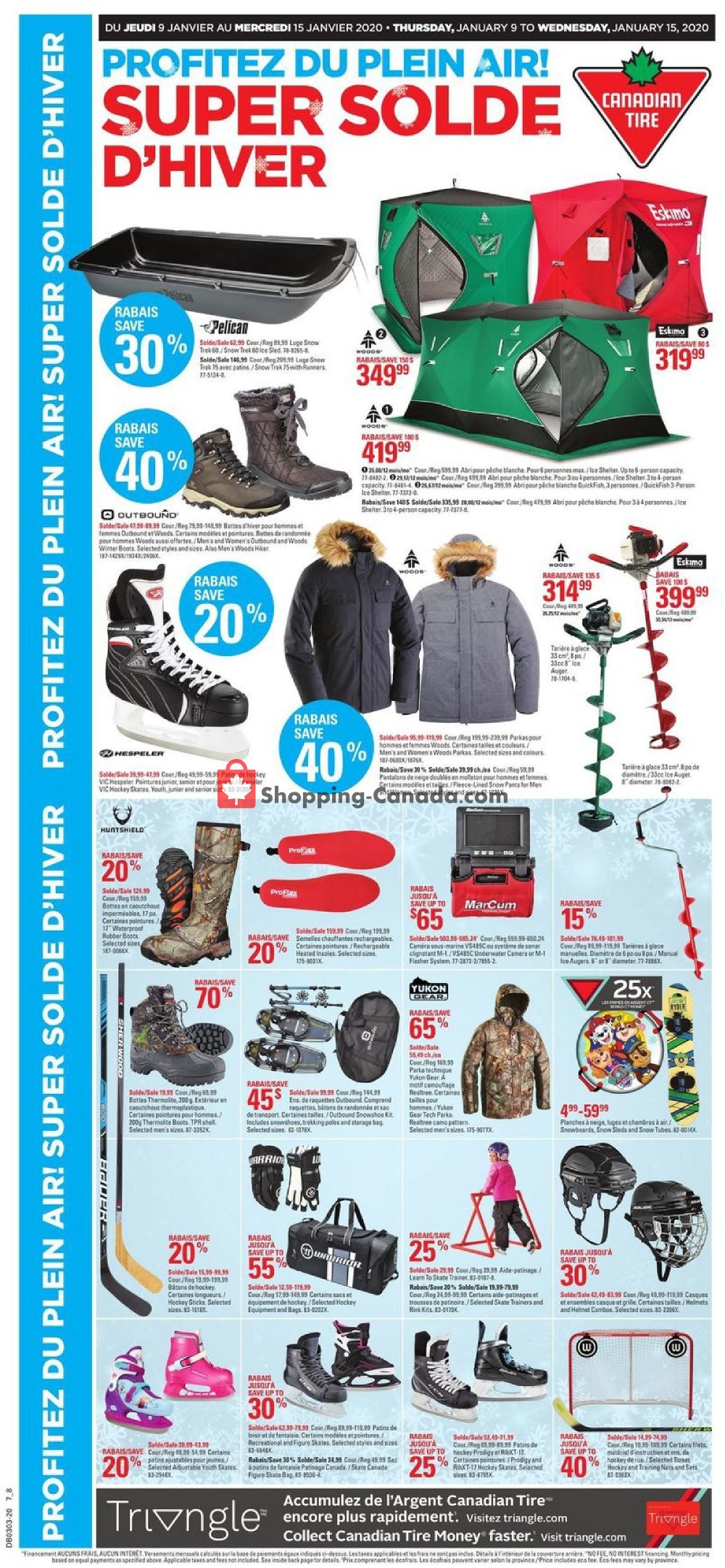 Canadian Tire flyer from Thursday January 9, 2020 to Wednesday January 15, 2020 - page 11
