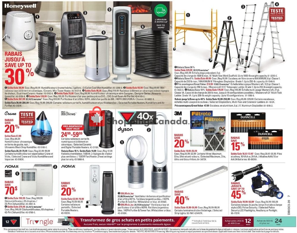 Canadian Tire flyer from Thursday January 9, 2020 to Wednesday January 15, 2020 - page 14