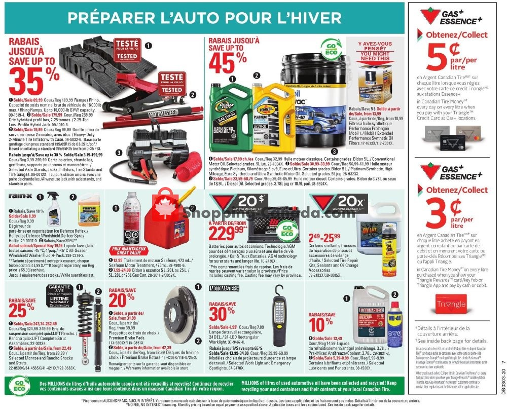 Canadian Tire flyer from Thursday January 9, 2020 to Wednesday January 15, 2020 - page 22