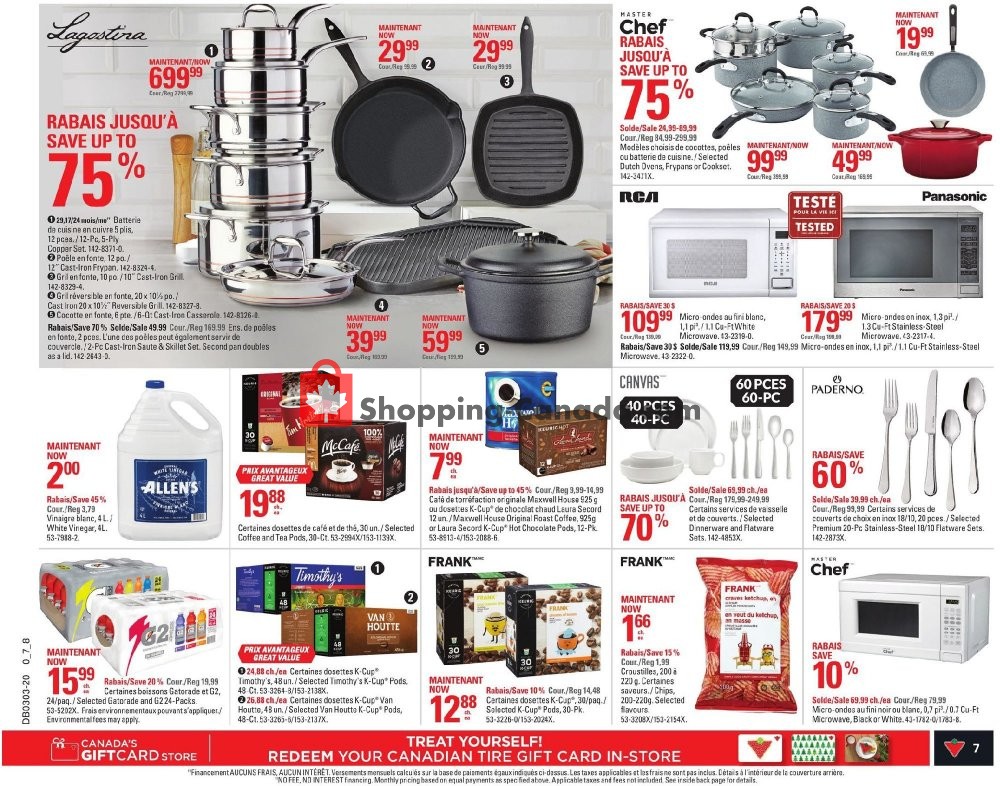 Canadian Tire flyer from Thursday January 9, 2020 to Wednesday January 15, 2020 - page 7