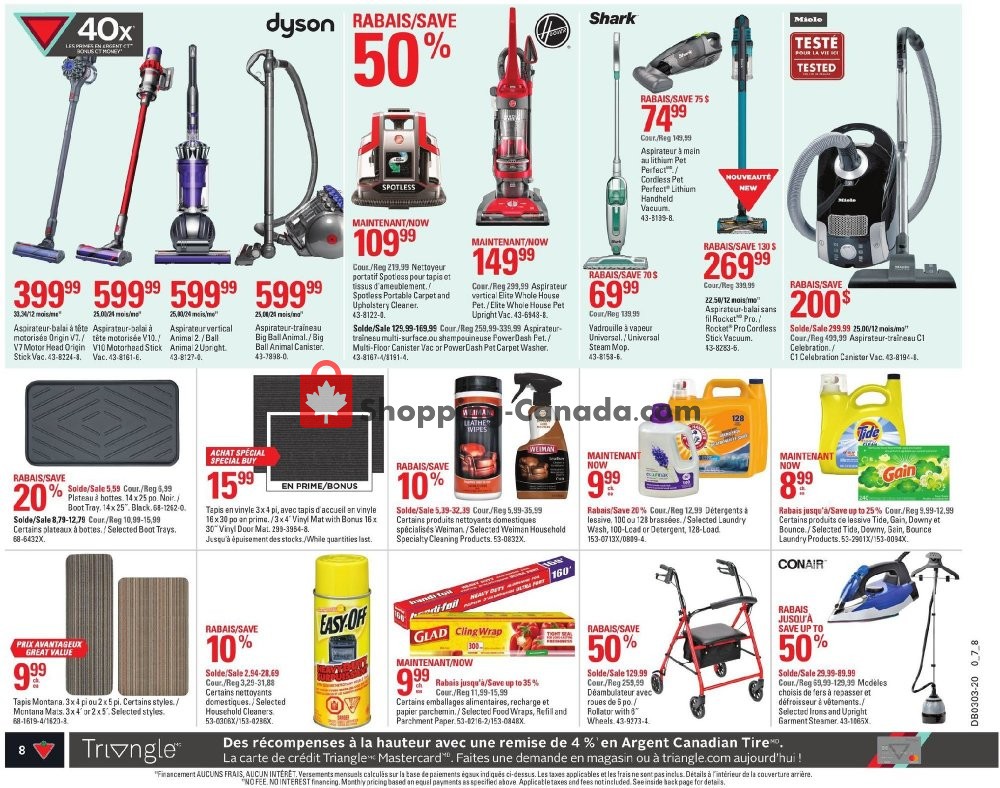 Canadian Tire flyer from Thursday January 9, 2020 to Wednesday January 15, 2020 - page 8