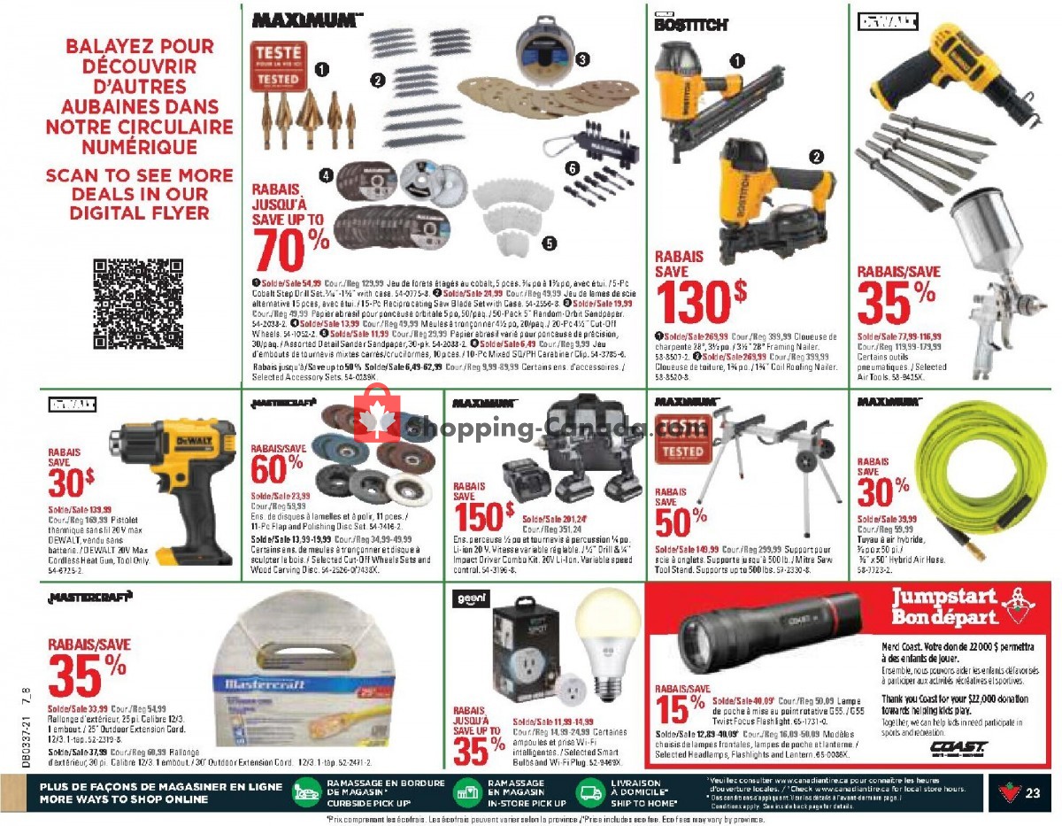 Canadian Tire flyer from Thursday September 9, 2021 to Wednesday September 15, 2021 - page 21