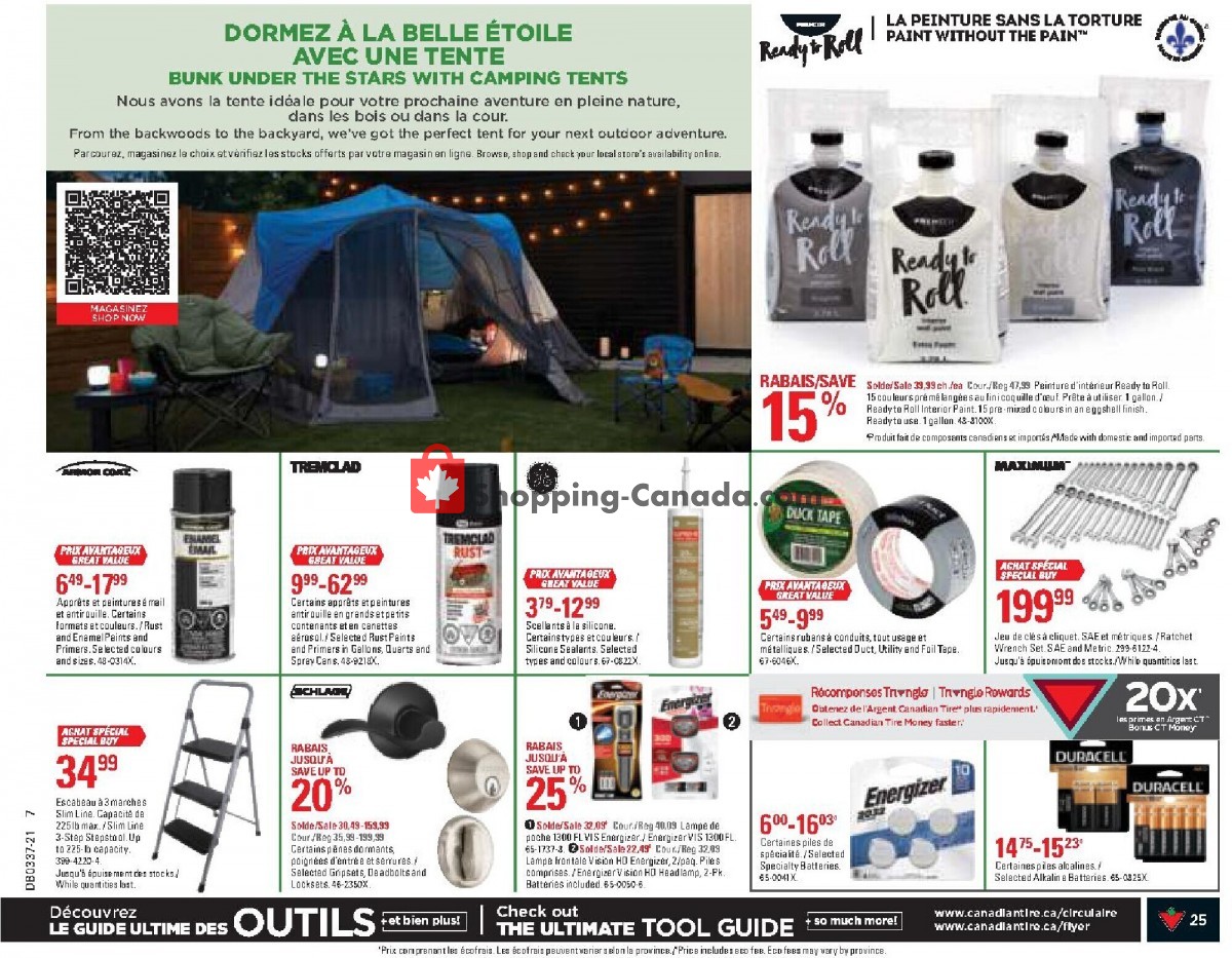 Canadian Tire flyer from Thursday September 9, 2021 to Wednesday September 15, 2021 - page 23