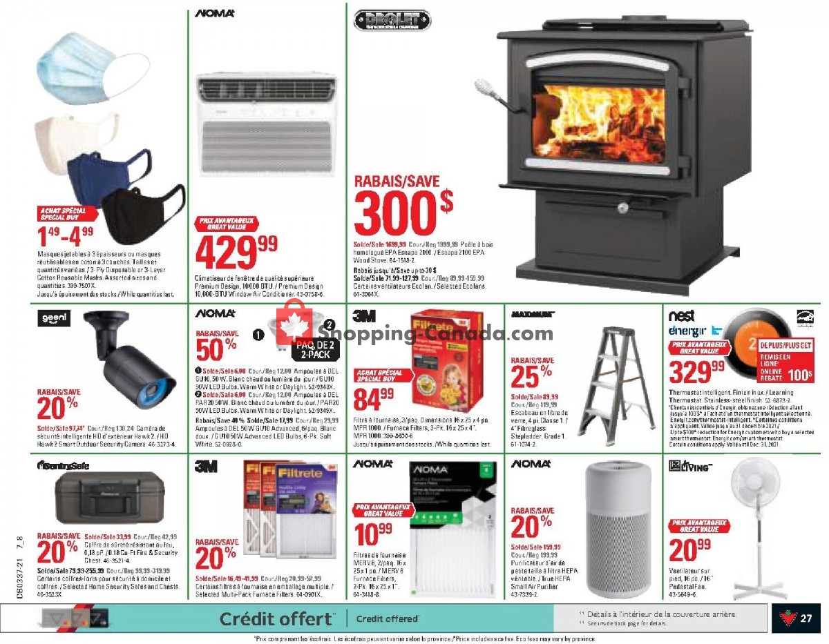 Canadian Tire flyer from Thursday September 9, 2021 to Wednesday September 15, 2021 - page 25