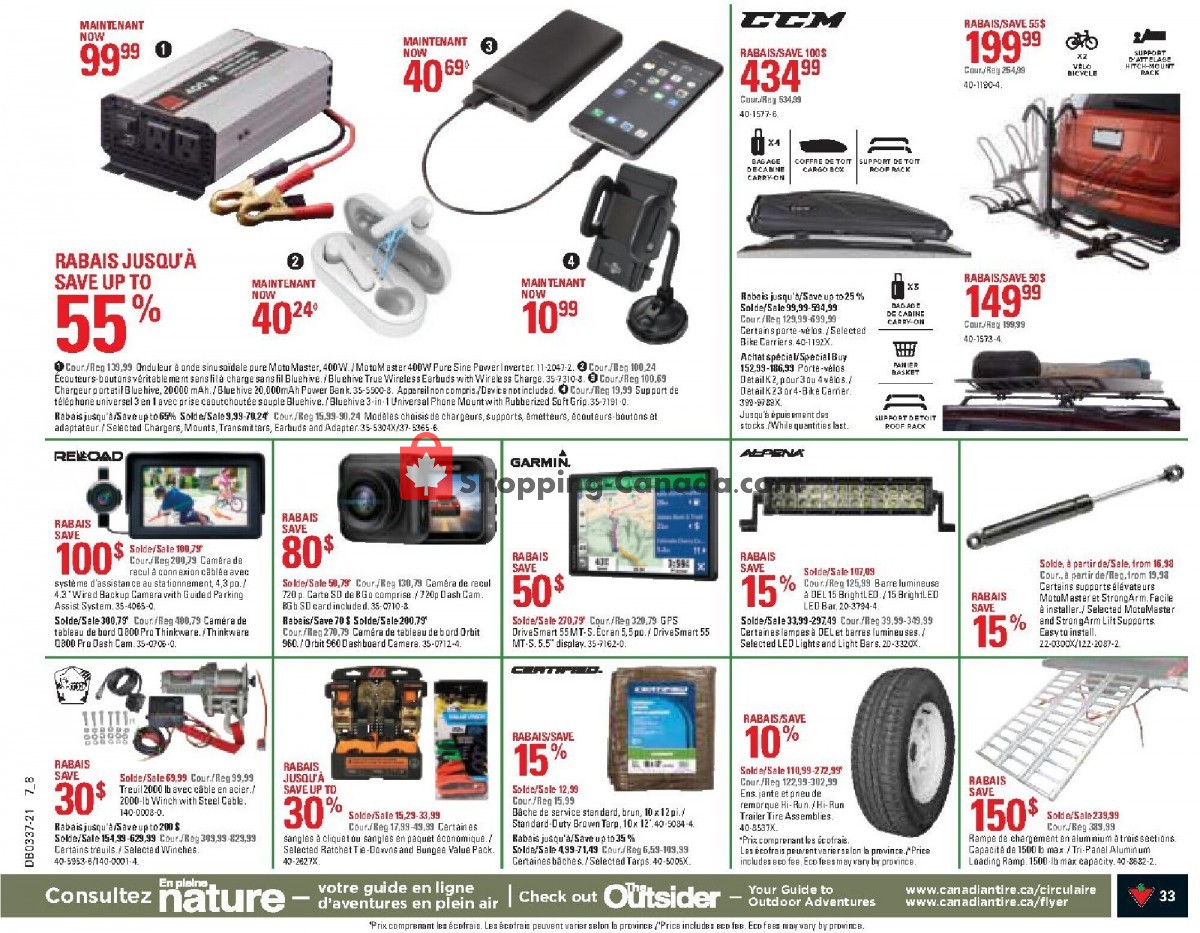 Canadian Tire flyer from Thursday September 9, 2021 to Wednesday September 15, 2021 - page 31