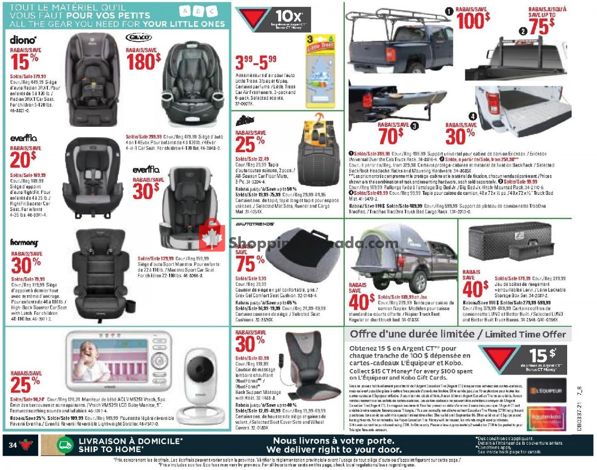 Canadian Tire flyer from Thursday September 9, 2021 to Wednesday September 15, 2021 - page 32