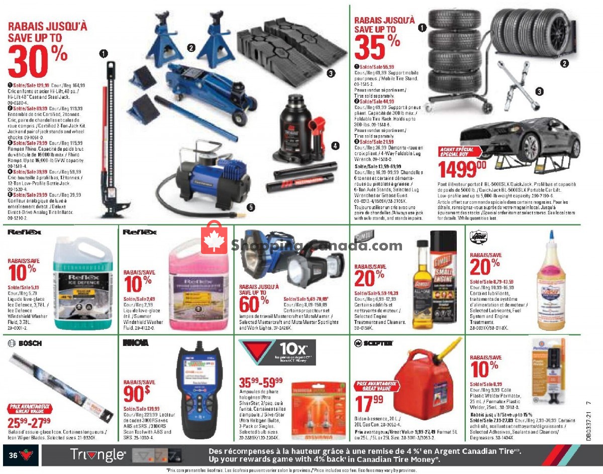 Canadian Tire flyer from Thursday September 9, 2021 to Wednesday September 15, 2021 - page 34