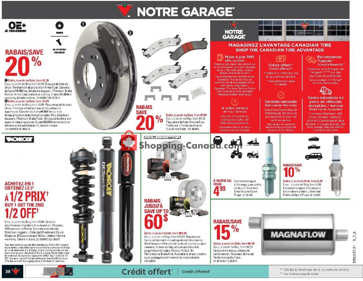 Canadian Tire flyer from Thursday September 9, 2021 to Wednesday September 15, 2021 - page 36