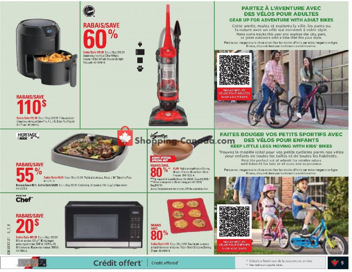 Canadian Tire flyer from Thursday September 9, 2021 to Wednesday September 15, 2021 - page 5