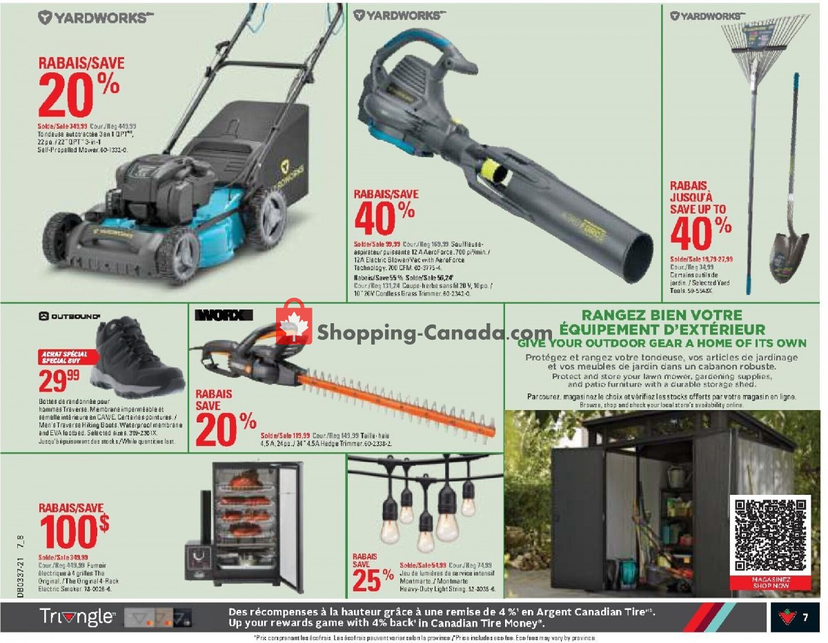 Canadian Tire flyer from Thursday September 9, 2021 to Wednesday September 15, 2021 - page 7