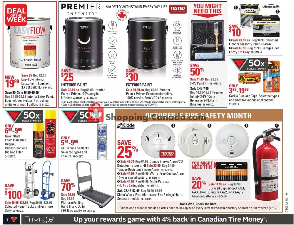 Canadian Tire flyer from Friday October 12, 2018 to Thursday October 18, 2018 - page 10