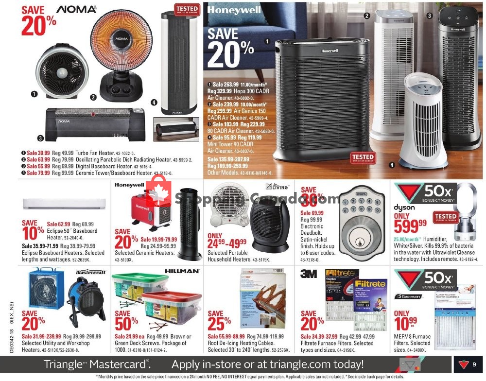 Canadian Tire flyer from Friday October 12, 2018 to Thursday October 18, 2018 - page 11