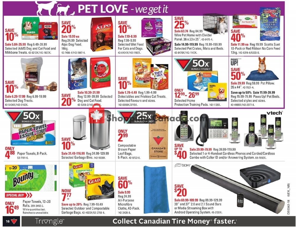 Canadian Tire flyer from Friday October 12, 2018 to Thursday October 18, 2018 - page 18