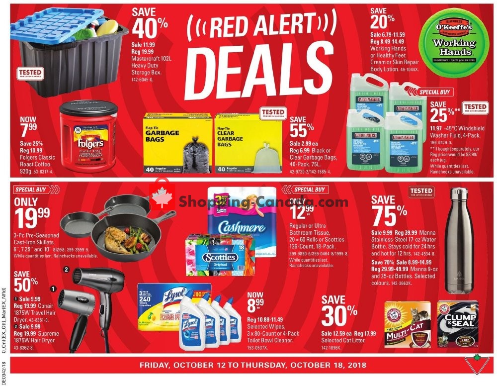 Canadian Tire flyer from Friday October 12, 2018 to Thursday October 18, 2018 - page 2