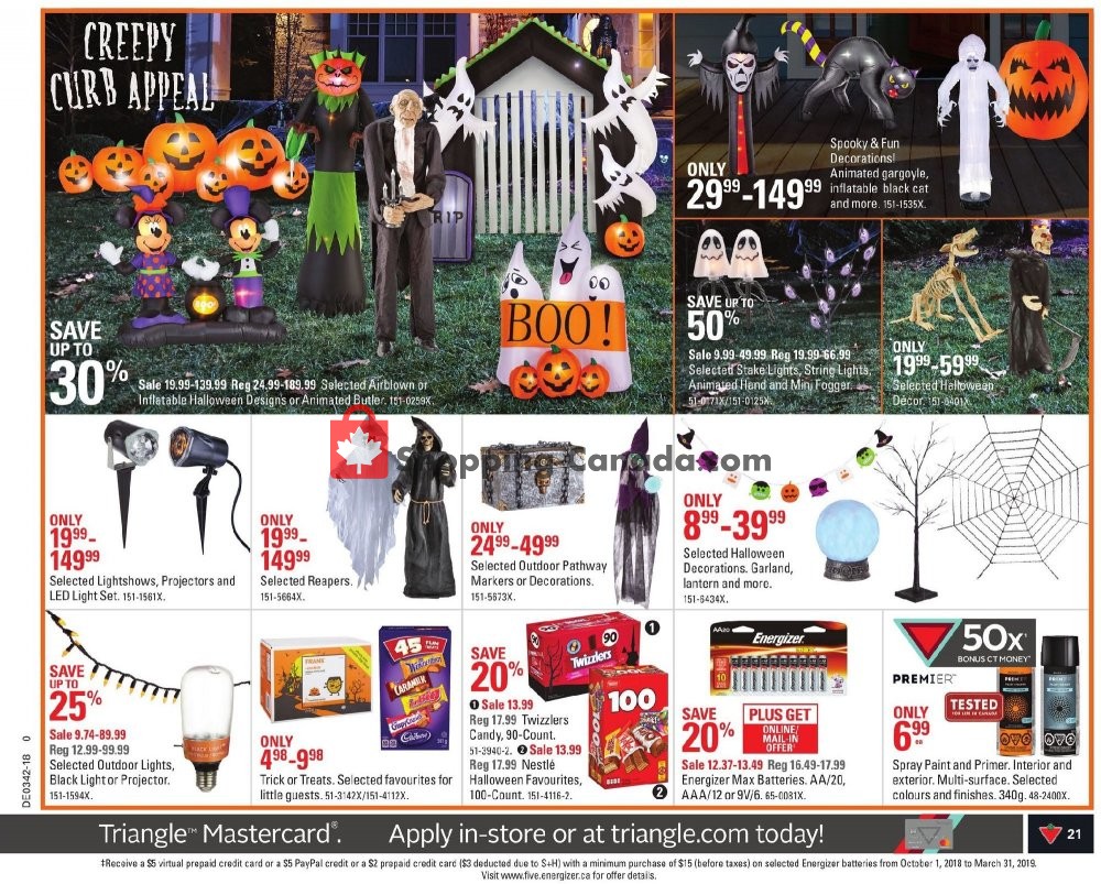 Canadian Tire flyer from Friday October 12, 2018 to Thursday October 18, 2018 - page 23
