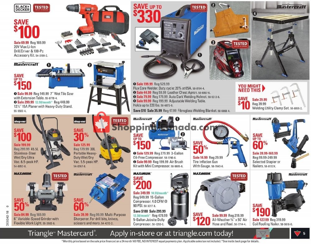 Canadian Tire flyer from Friday October 12, 2018 to Thursday October 18, 2018 - page 7