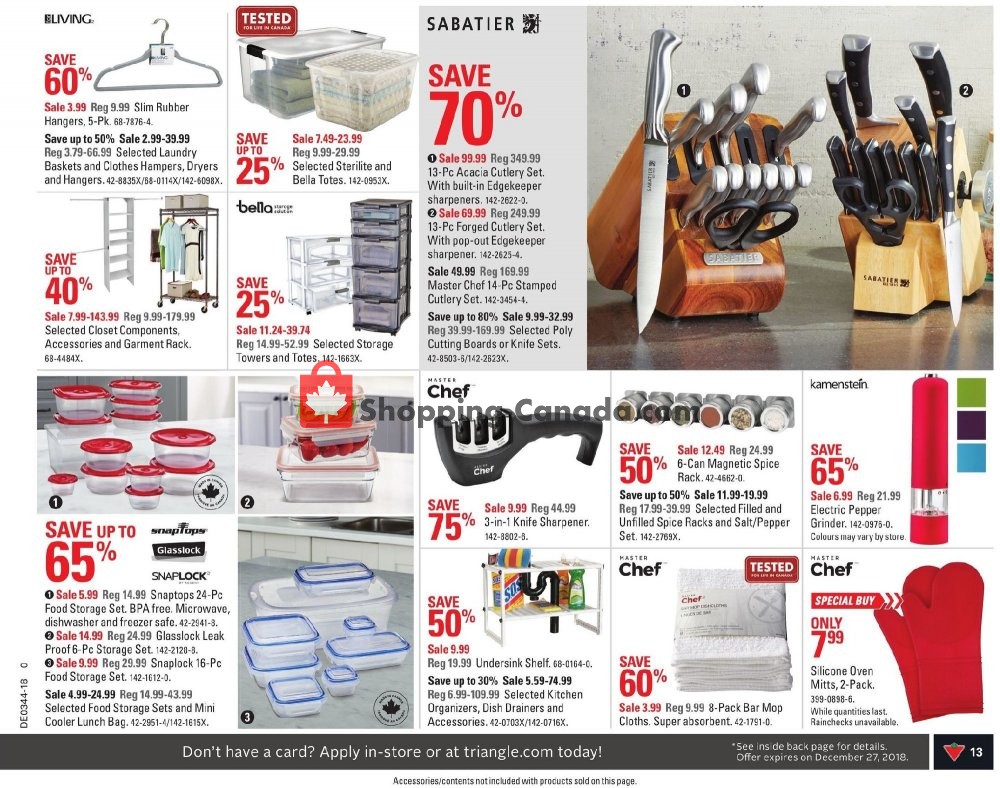 Canadian Tire flyer from Thursday October 25, 2018 to Wednesday October 31, 2018 - page 15