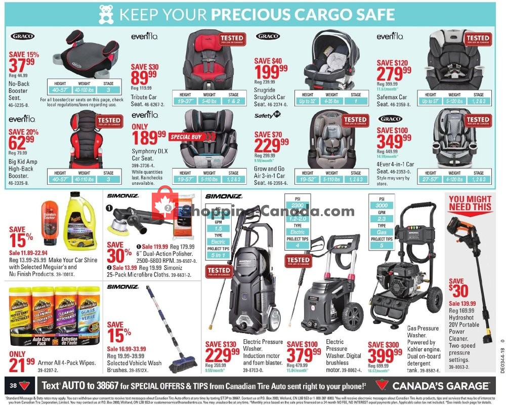 Canadian Tire flyer from Thursday October 25, 2018 to Wednesday October 31, 2018 - page 40