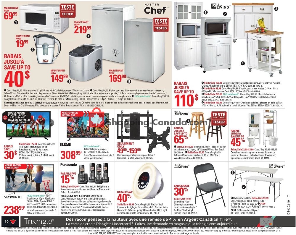 Canadian Tire flyer from Thursday January 3, 2019 to Wednesday January 9, 2019 - page 10