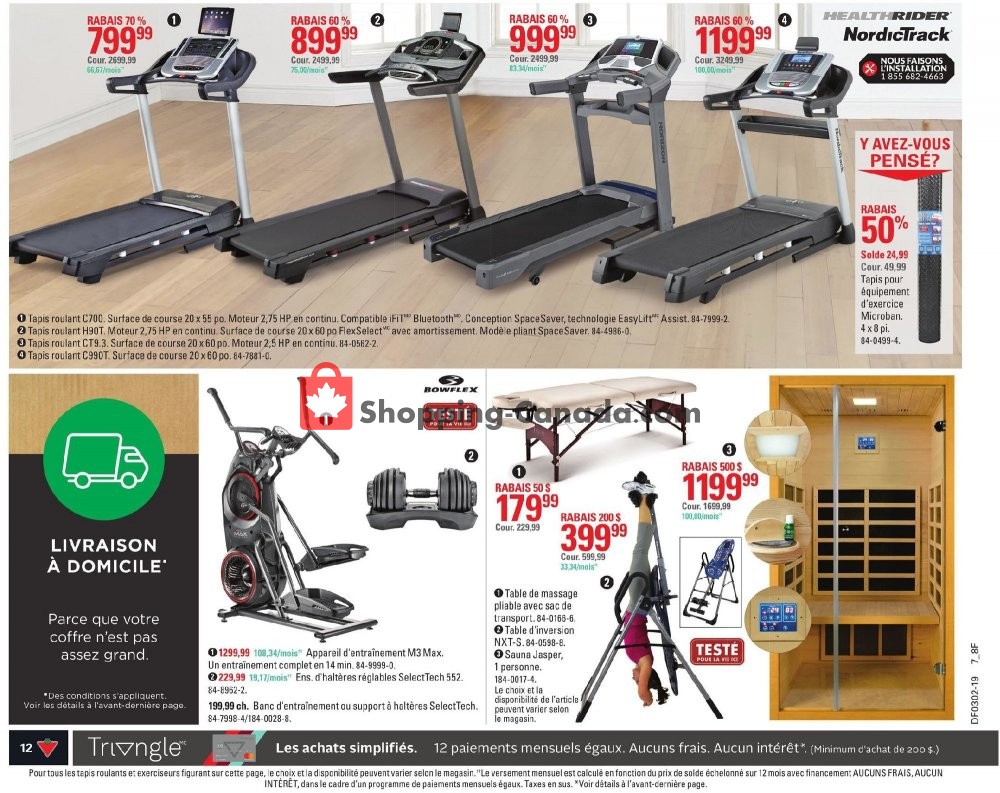 Canadian Tire flyer from Thursday January 3, 2019 to Wednesday January 9, 2019 - page 12
