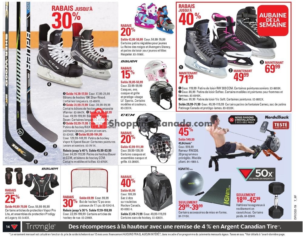 Canadian Tire flyer from Thursday January 3, 2019 to Wednesday January 9, 2019 - page 14