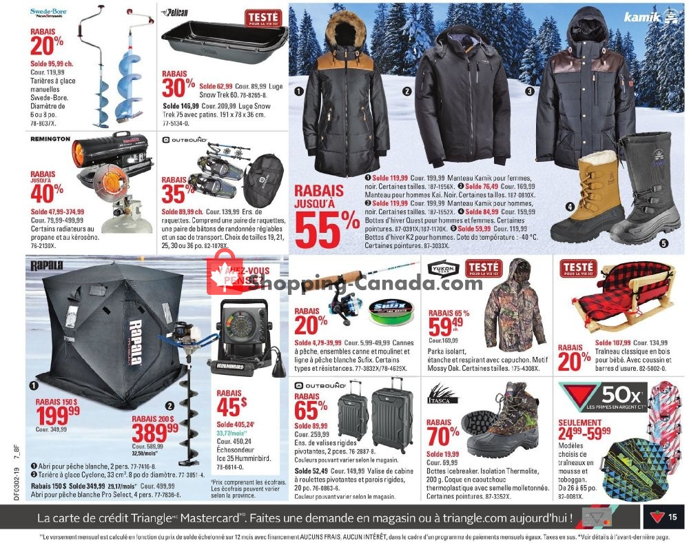 Canadian Tire flyer from Thursday January 3, 2019 to Wednesday January 9, 2019 - page 15