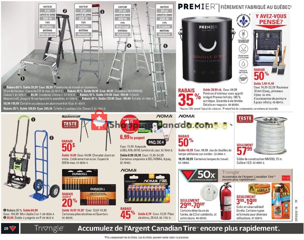 Canadian Tire flyer from Thursday January 3, 2019 to Wednesday January 9, 2019 - page 20
