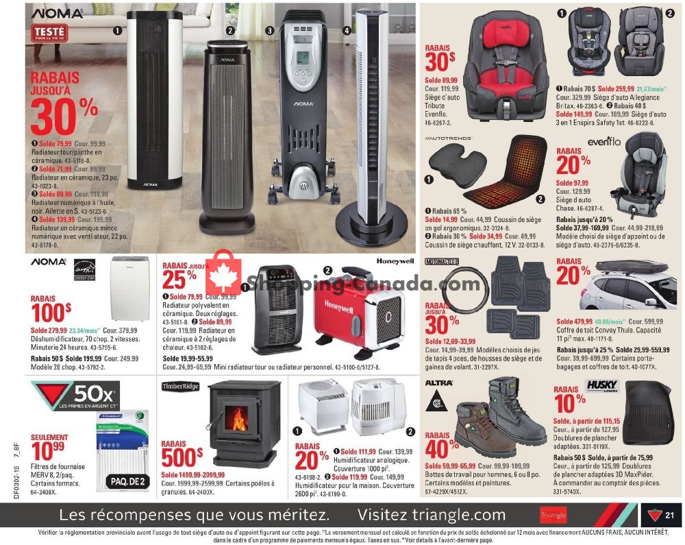 Canadian Tire flyer from Thursday January 3, 2019 to Wednesday January 9, 2019 - page 21
