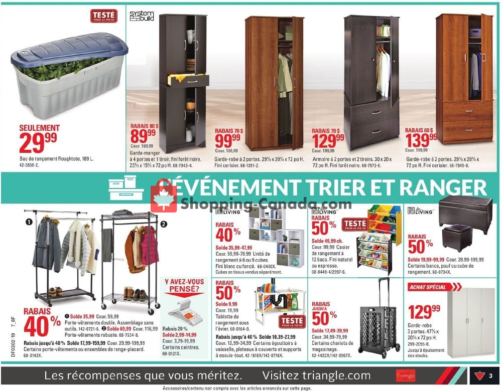Canadian Tire flyer from Thursday January 3, 2019 to Wednesday January 9, 2019 - page 3