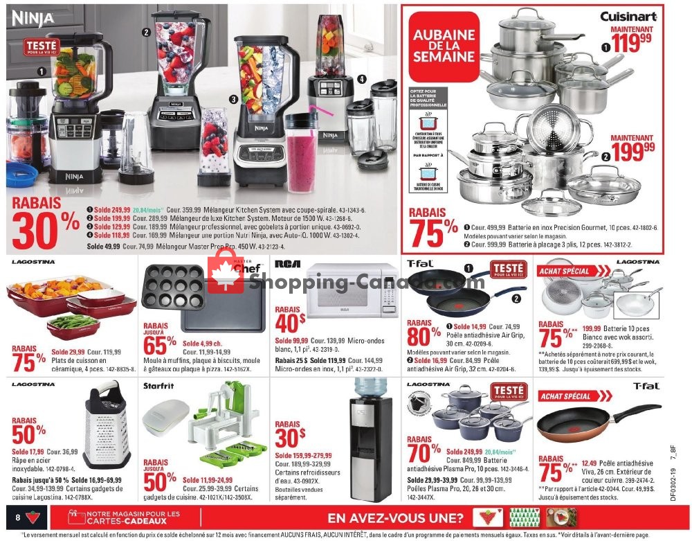 Canadian Tire flyer from Thursday January 3, 2019 to Wednesday January 9, 2019 - page 8