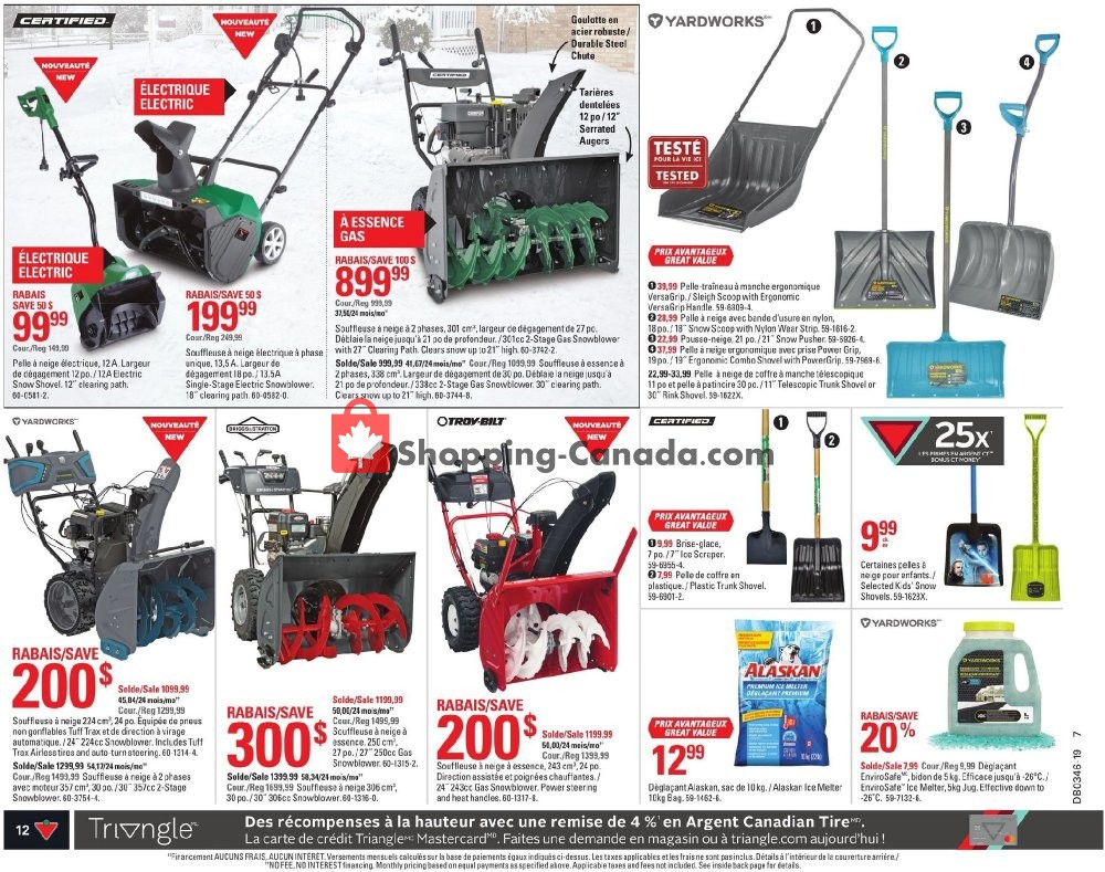 Canadian Tire flyer from Thursday November 7, 2019 to Wednesday November 13, 2019 - page 14