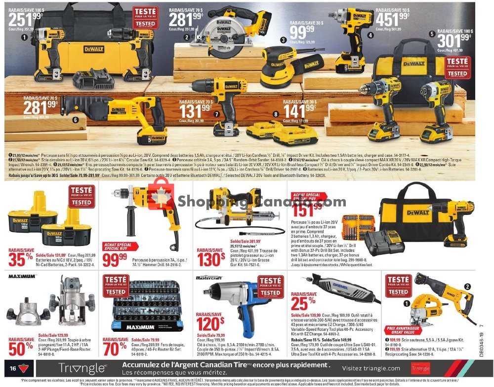Canadian Tire flyer from Thursday November 7, 2019 to Wednesday November 13, 2019 - page 18