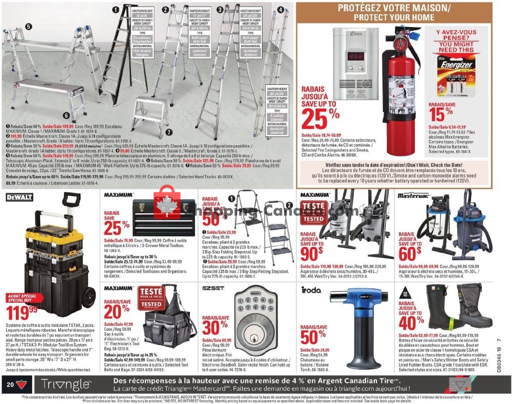 Canadian Tire flyer from Thursday November 7, 2019 to Wednesday November 13, 2019 - page 22