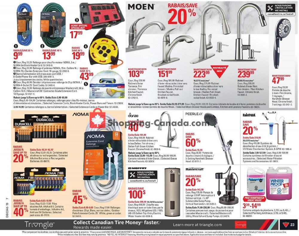 Canadian Tire flyer from Thursday November 7, 2019 to Wednesday November 13, 2019 - page 25
