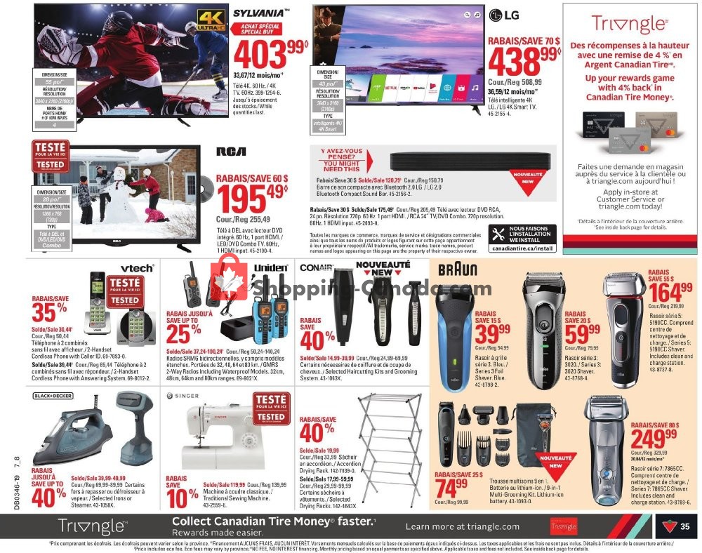 Canadian Tire flyer from Thursday November 7, 2019 to Wednesday November 13, 2019 - page 37