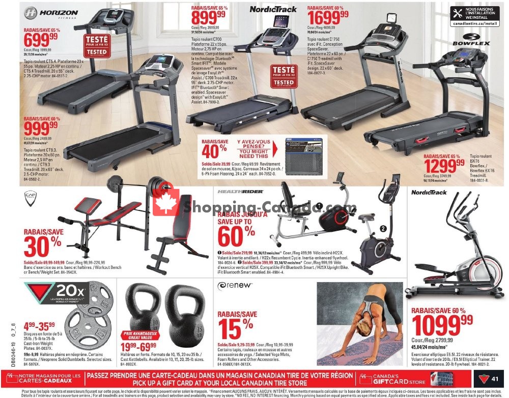 Canadian Tire flyer from Thursday November 7, 2019 to Wednesday November 13, 2019 - page 43