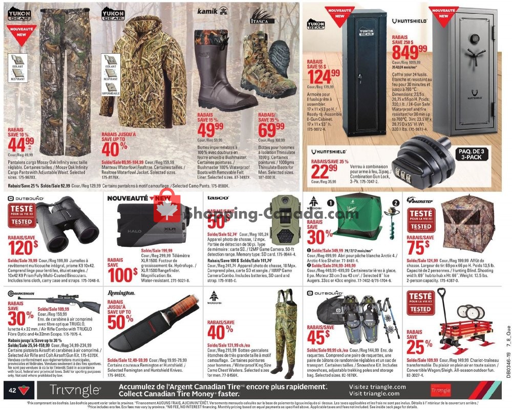 Canadian Tire flyer from Thursday November 7, 2019 to Wednesday November 13, 2019 - page 44